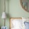 Gem Lake model bedroom bed and side table 